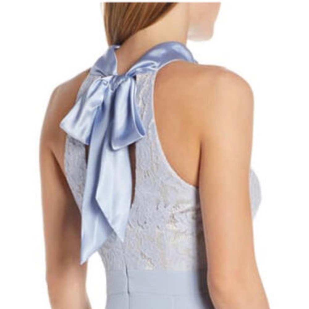 NWT ELIZA J Halter Top A Line Dress wedding cruise prom‎ party